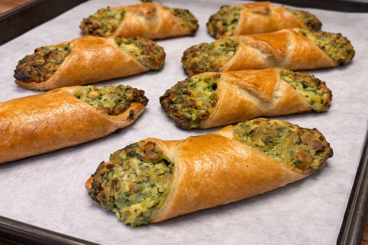 Spinach & Ricotta pastries (6)