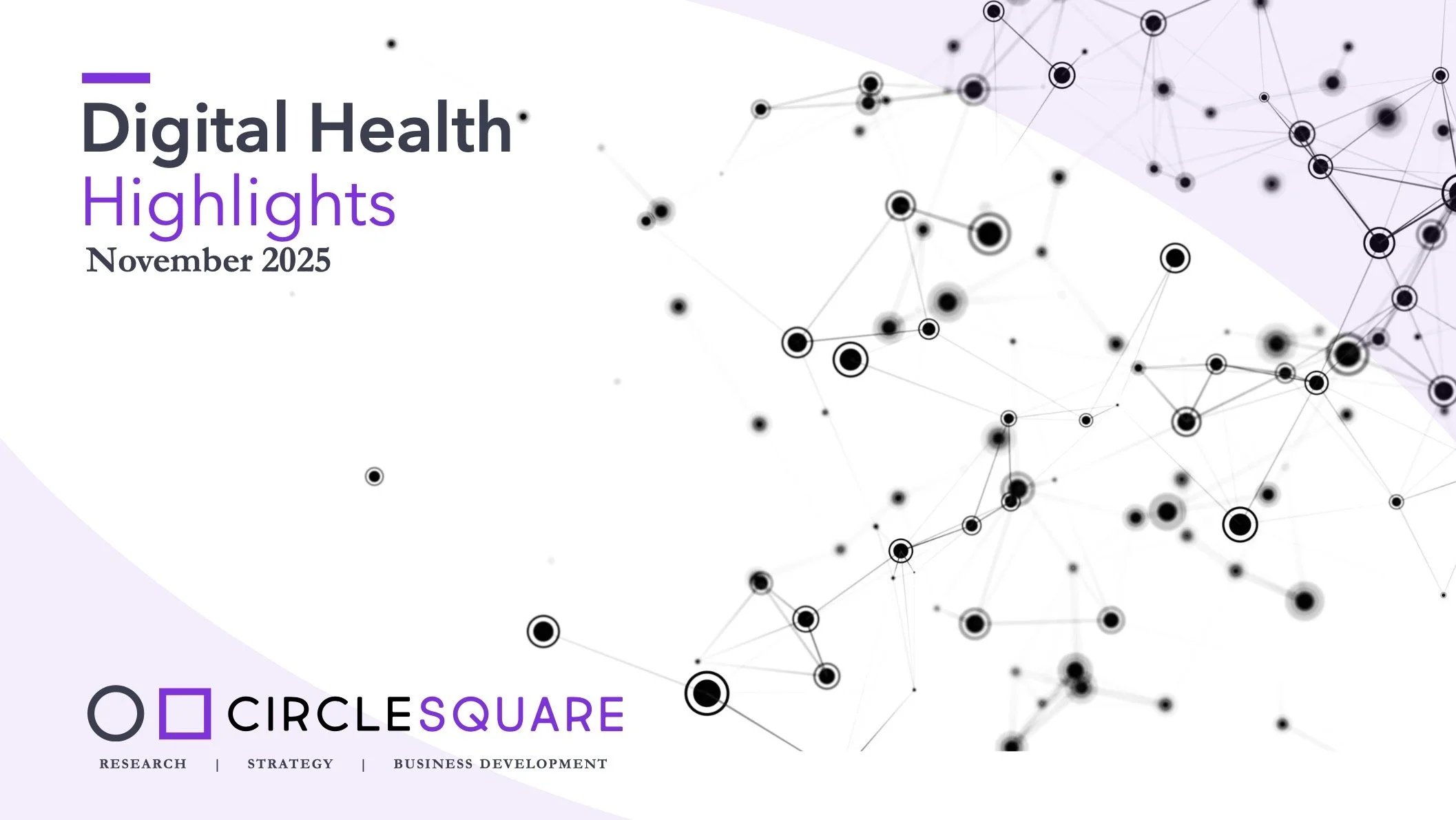 Digital Health Highlights, November 2025