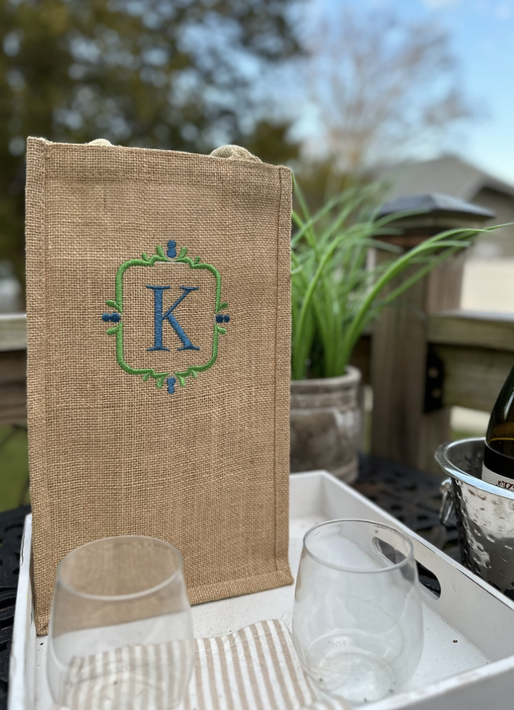 Personalized Wine Bag
