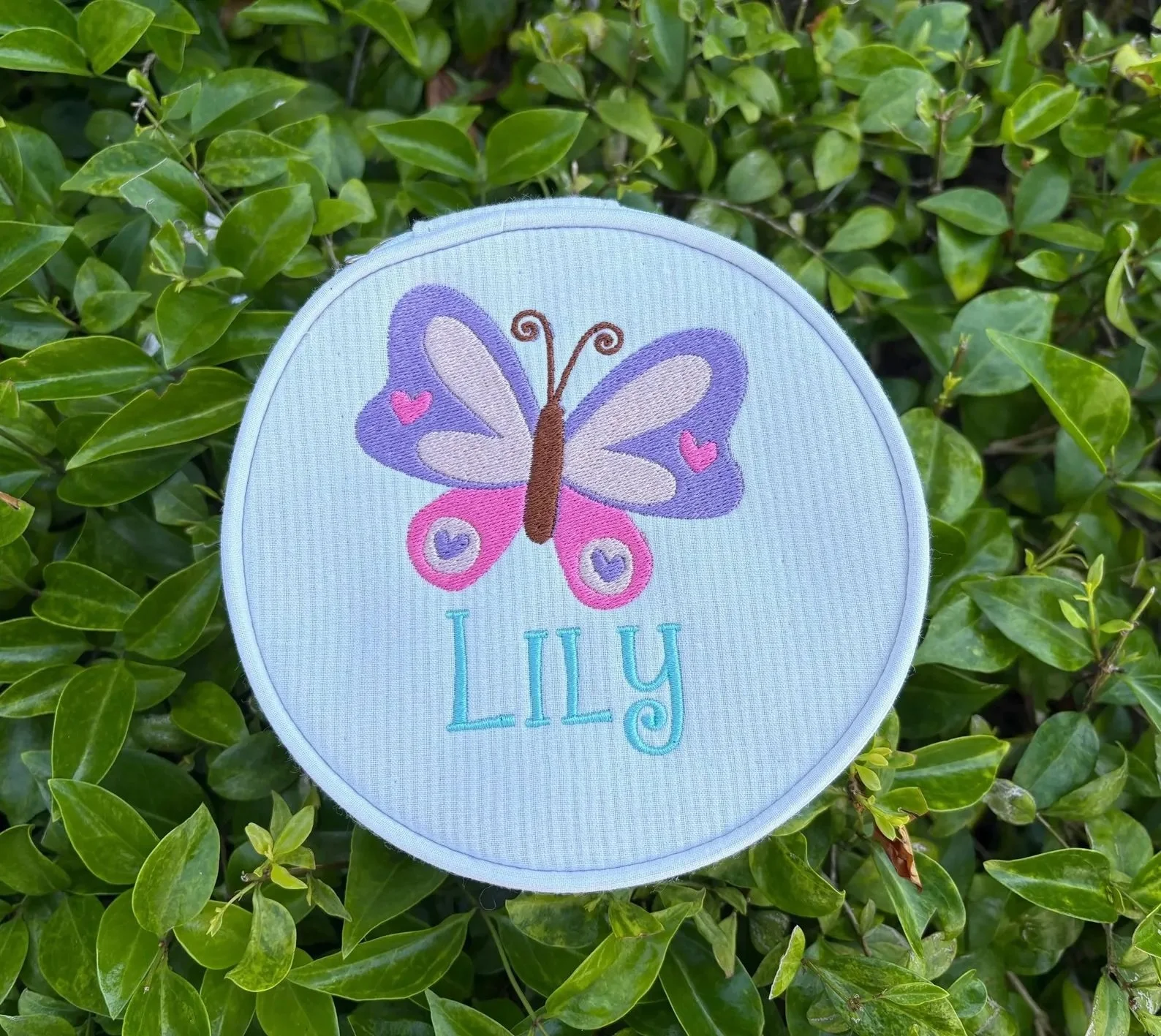 Monogrammed Round Case for Kids