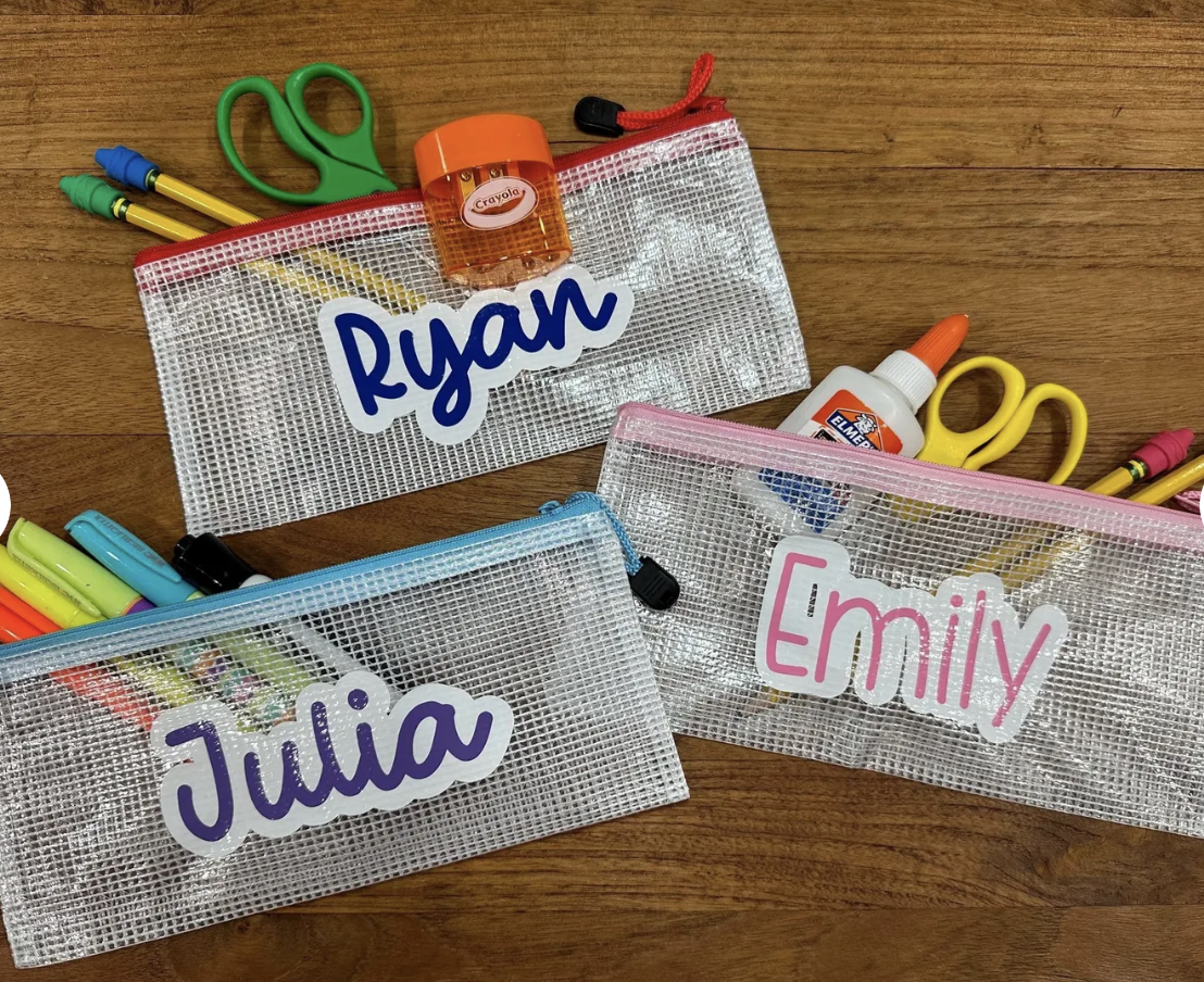 Personalized Pencil Pouch