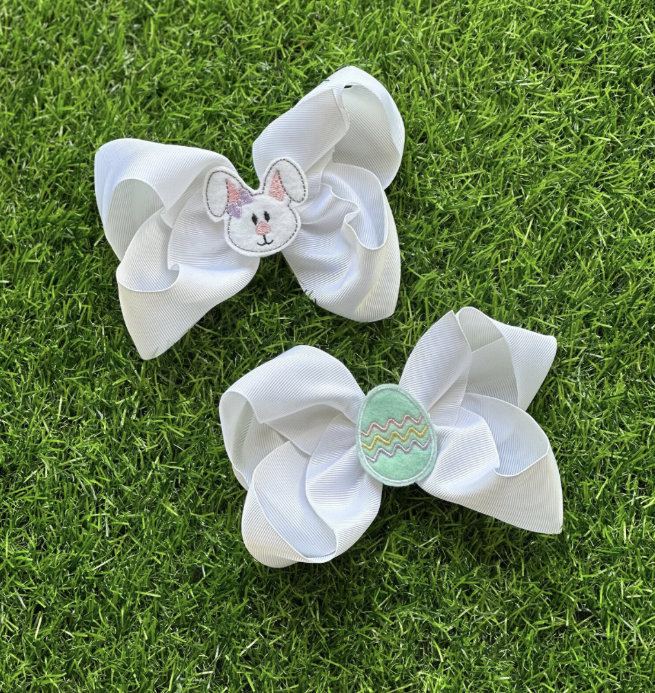 Easter Hair Bow,