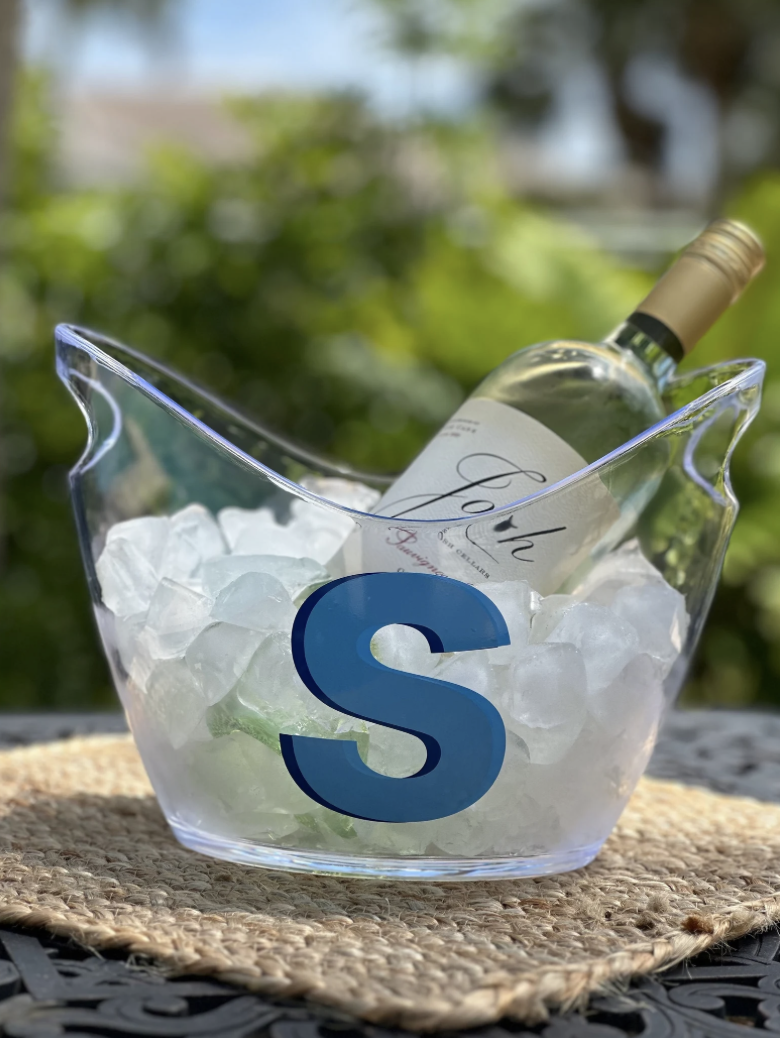 Monogrammed Ice Bucket