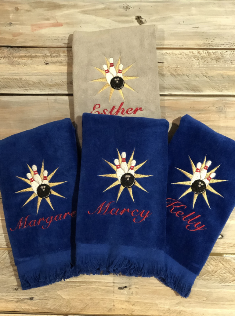 Bowling Personalized Embroidered