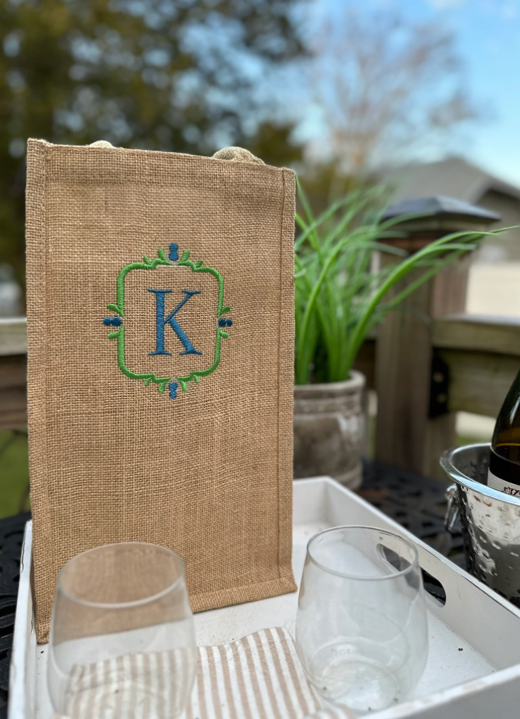 Personalized Wine Bag