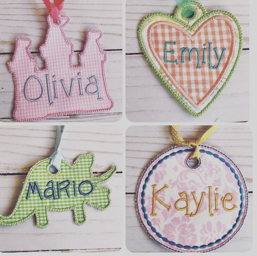 Embroidered Name Tag