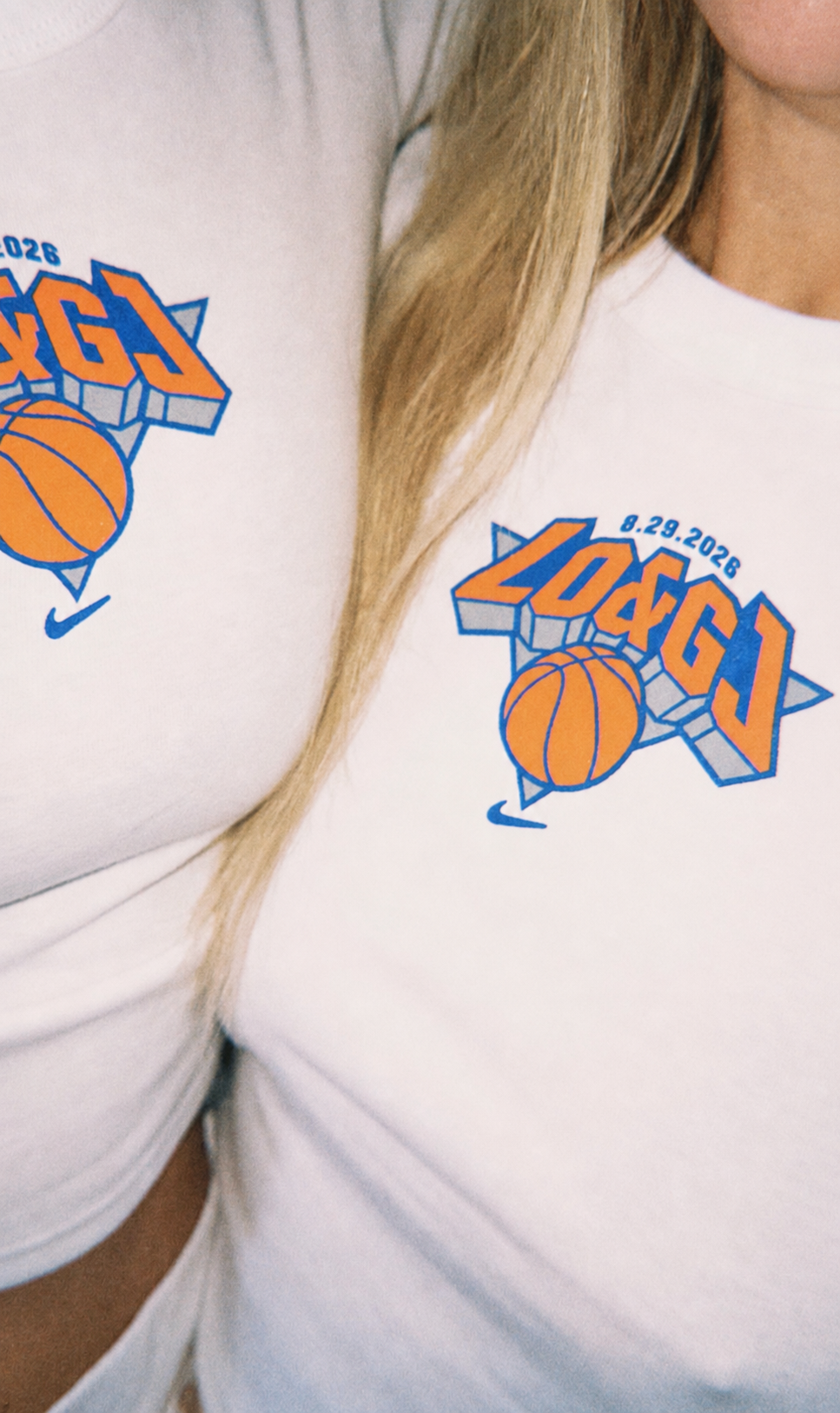 LO&GJ Knicks Tape Shirt
