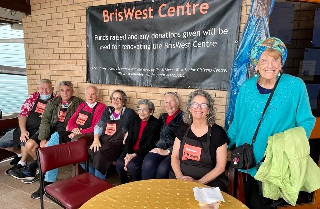 BrisWest Centre Members during a fundraising activity.