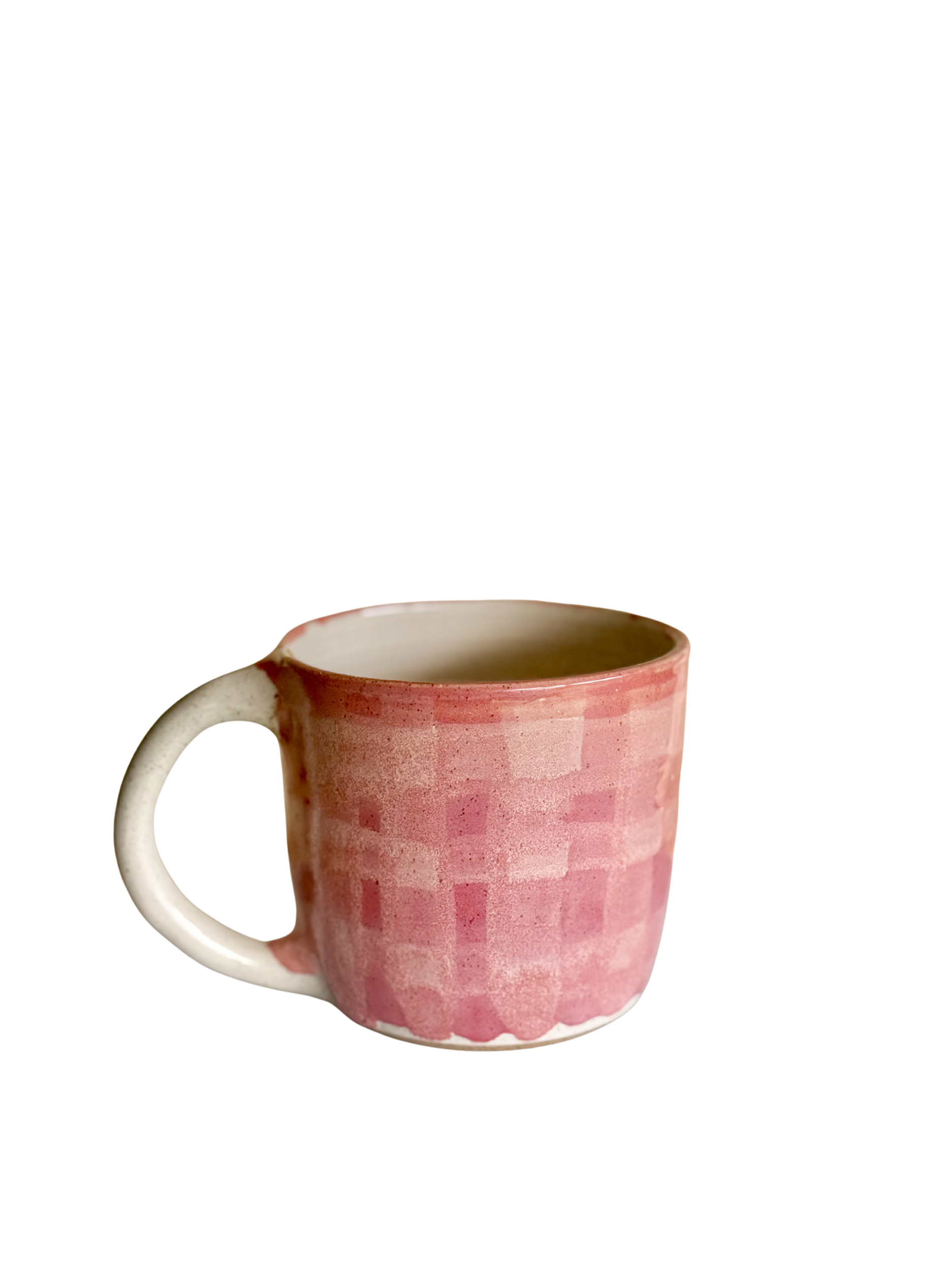Gingham Mugs