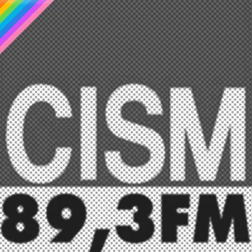 Logo de CISM avec fréquence 89,3 FM