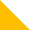 Forme géométrique jaune avec un fond blanc