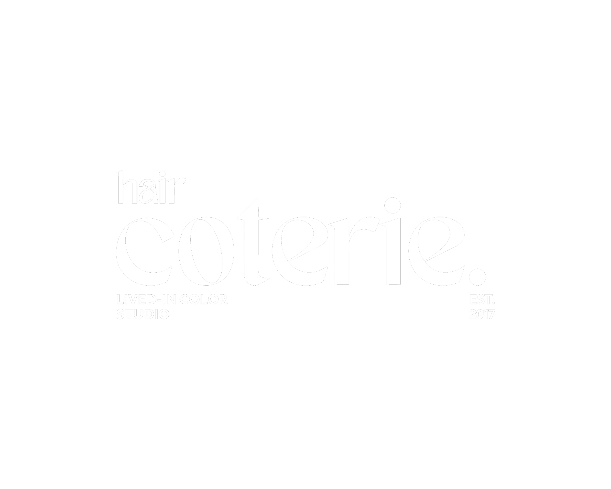 Hair Coterie, lived-in color studio