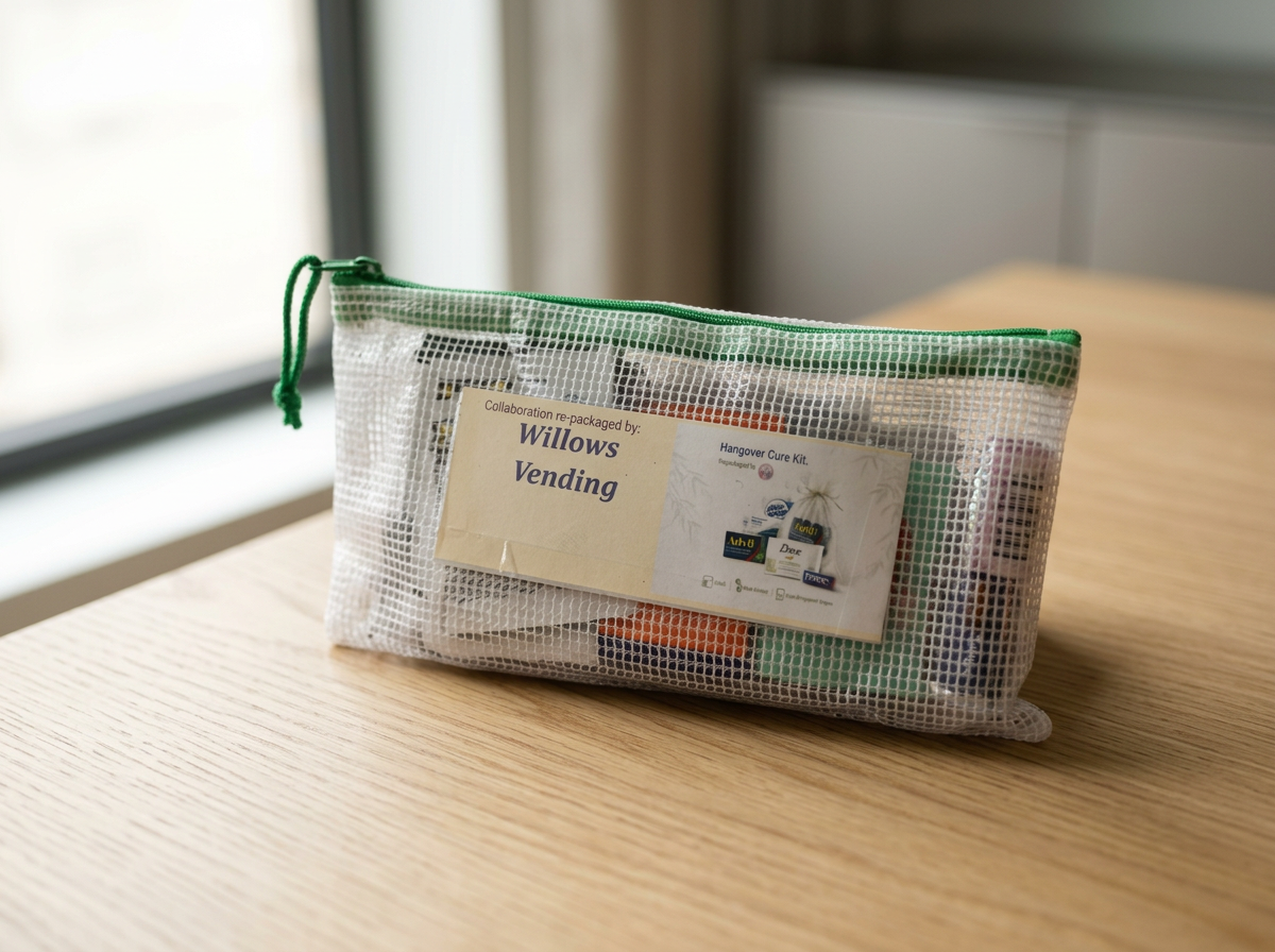 Willows Vending Hangover Relief Kit