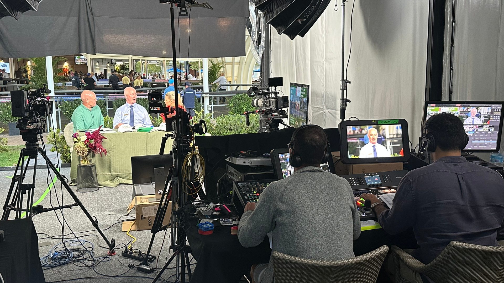 Event video coverage delivered by a team confident in fast-moving environments.