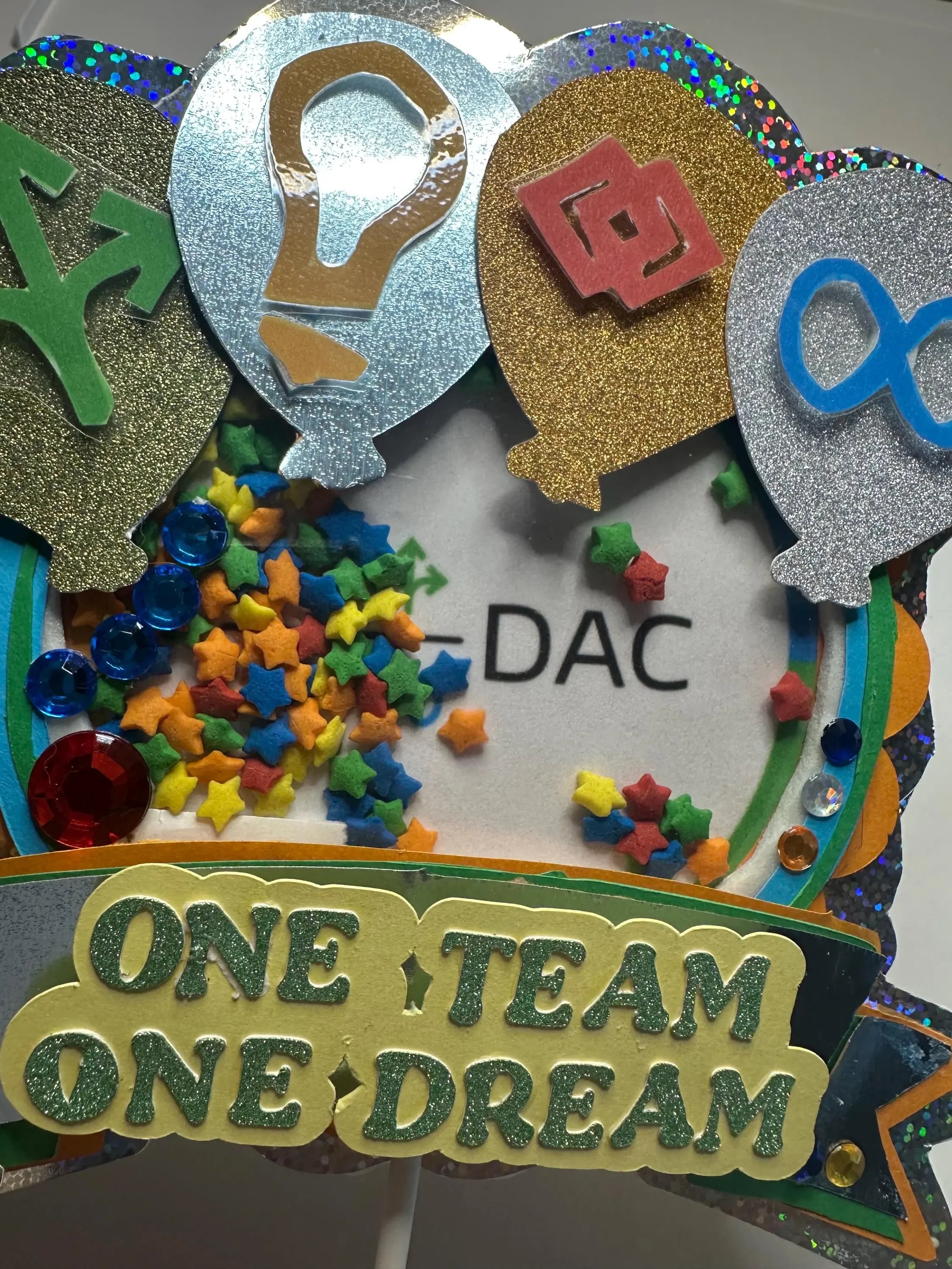 Corporate Custom Cake Topper