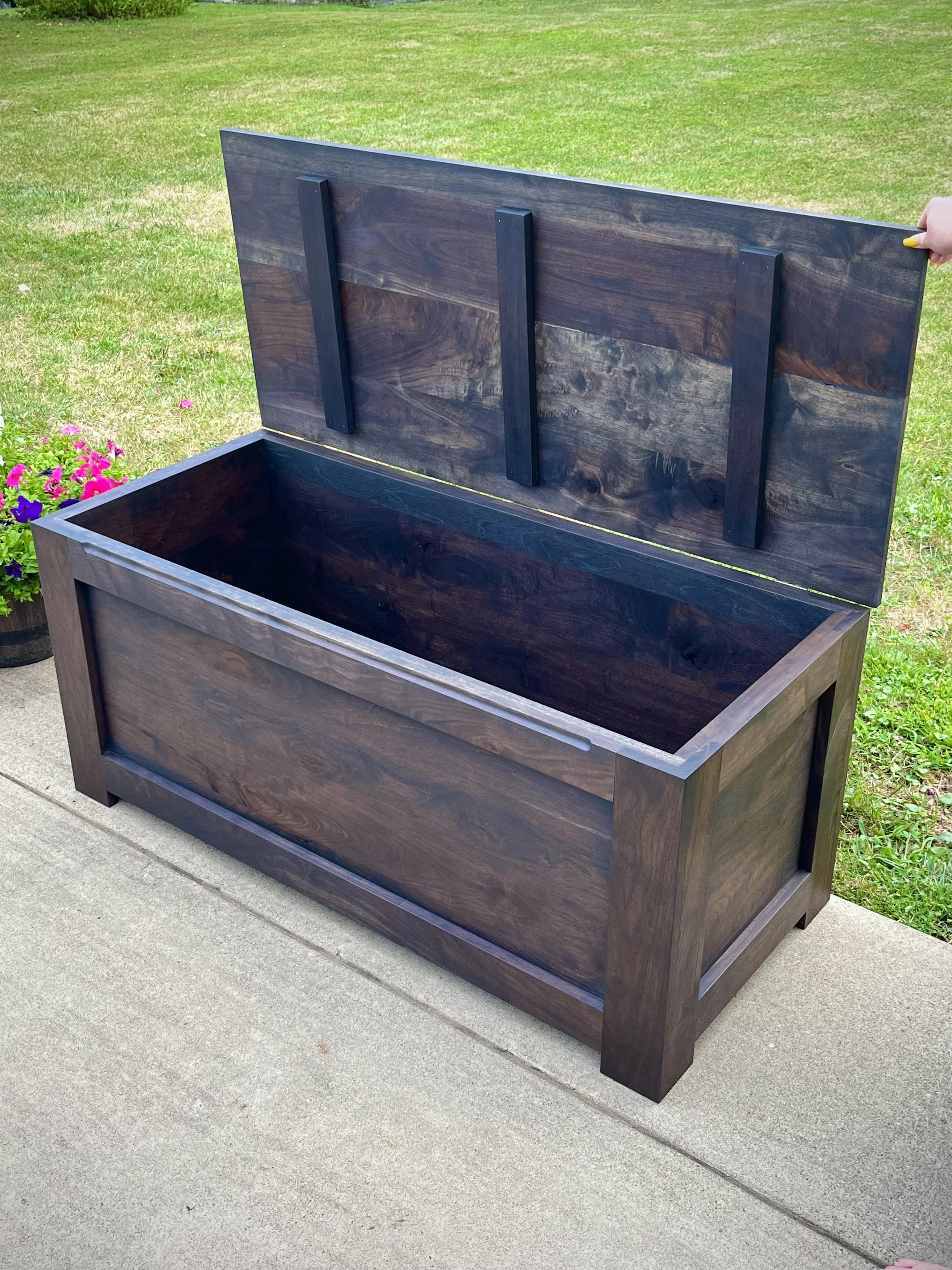 Walnut Hope Chest