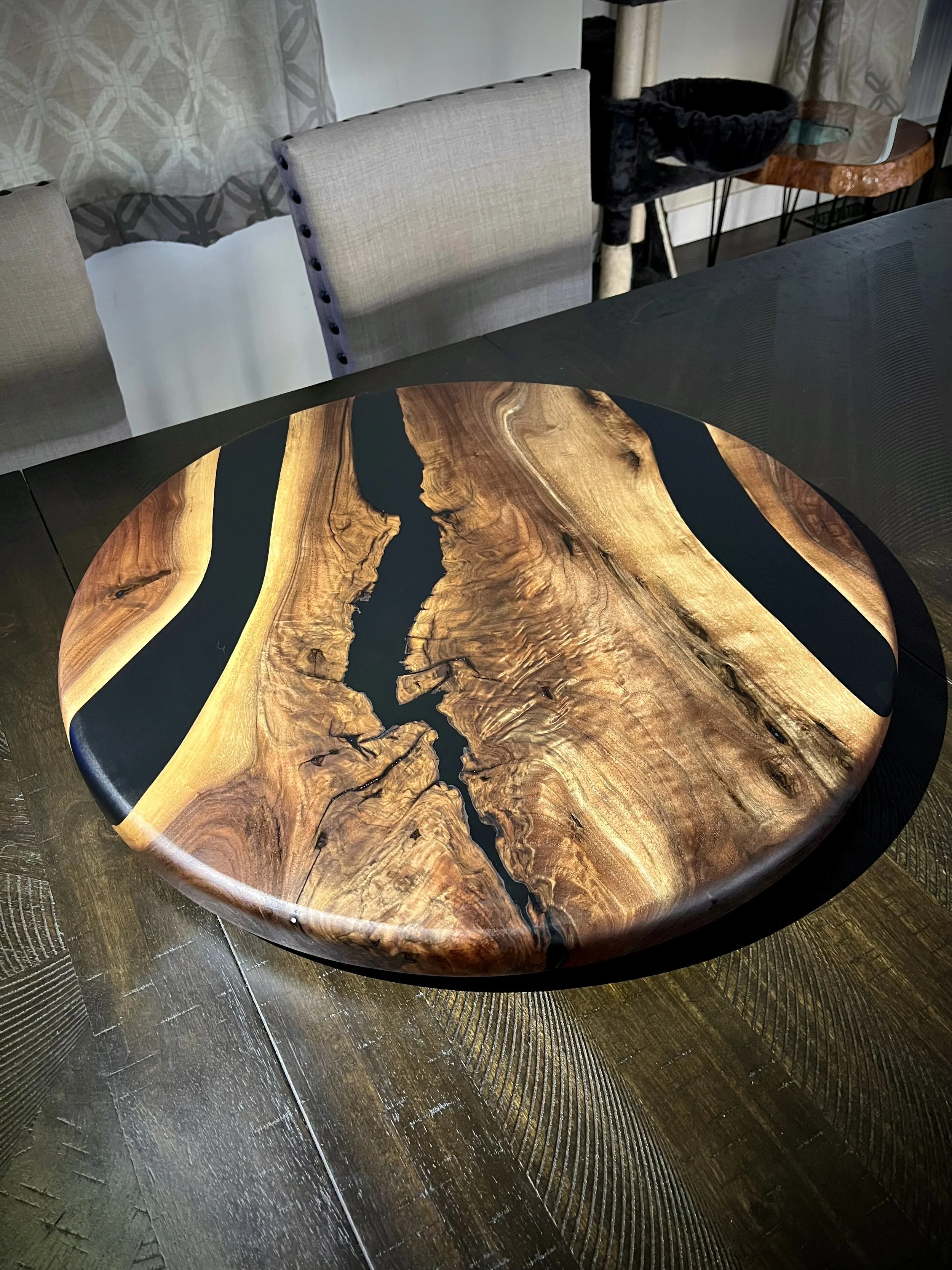 Walnut river Lazy Susan