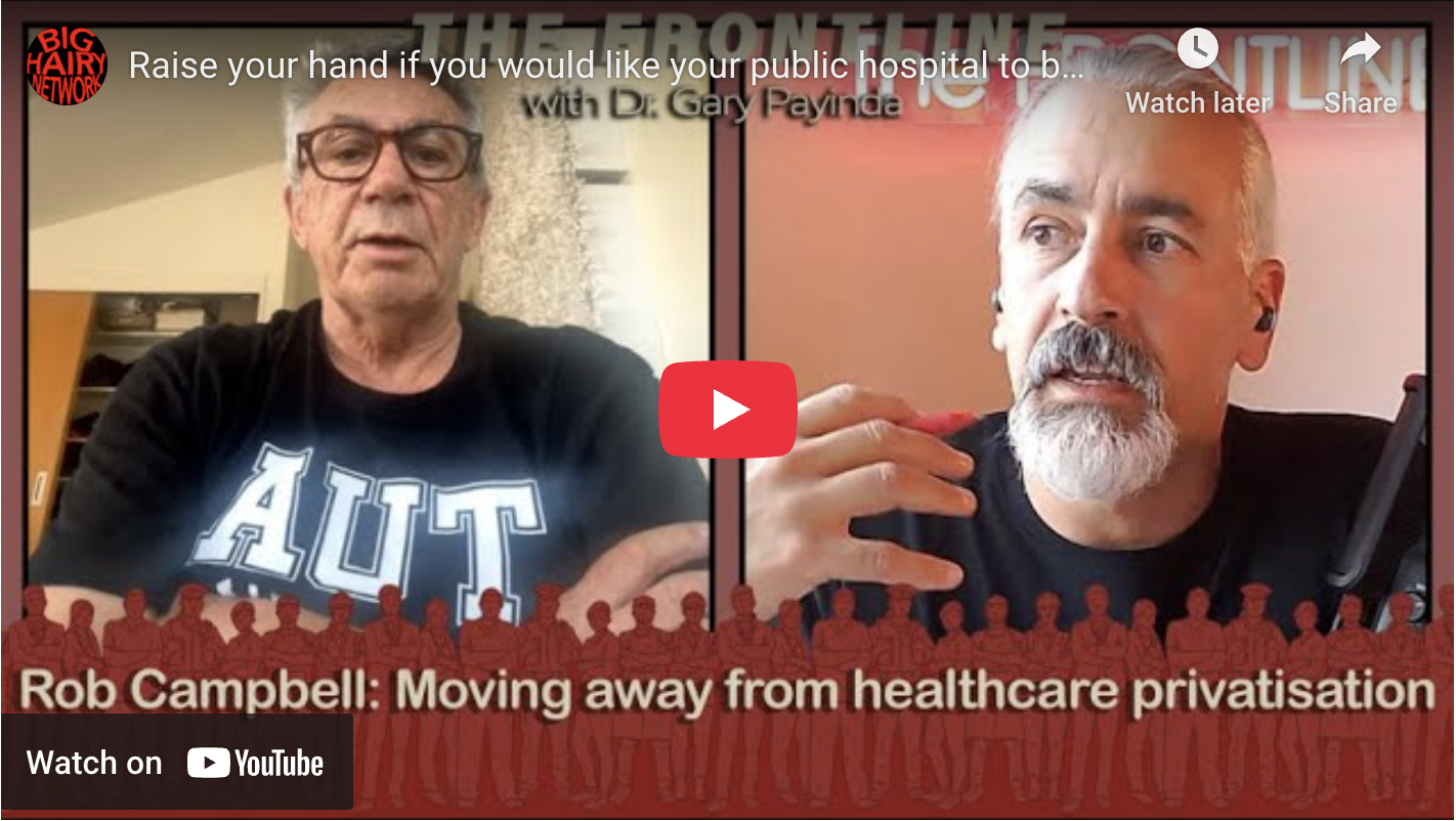 The Frontline: Dr Gary Payinda with Rob Campbell