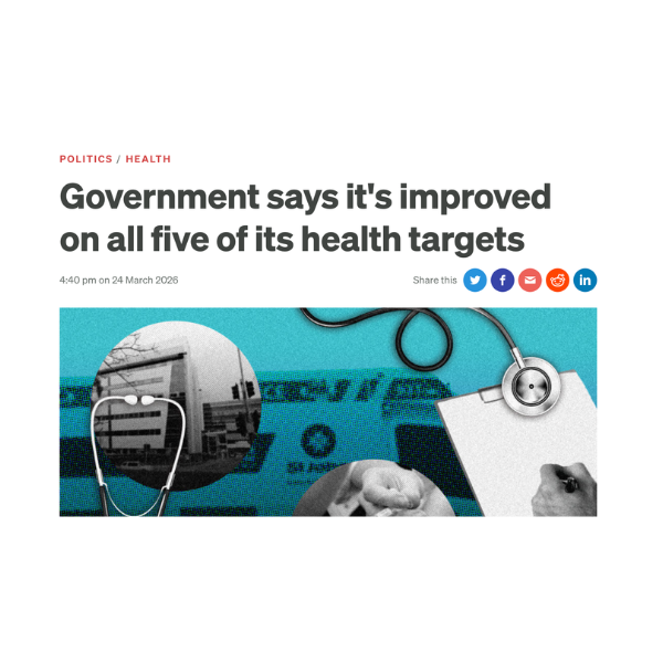 Health targets still “well short” despite improvements
