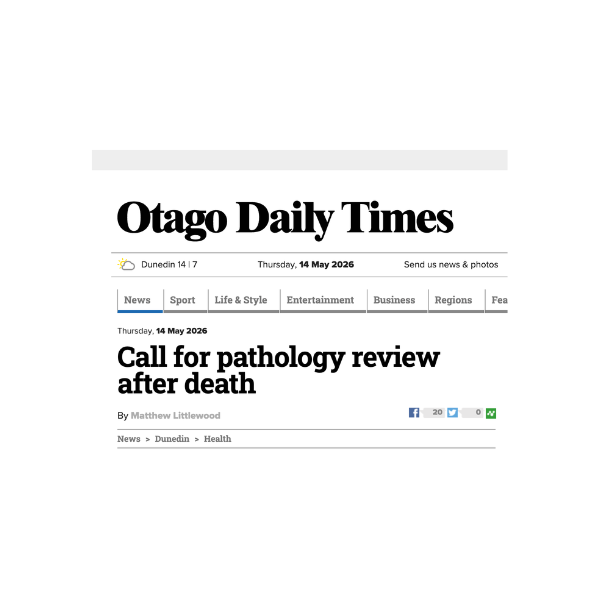 “Not good enough” Patient Voice Aotearoa calls for independent pathology inquiry