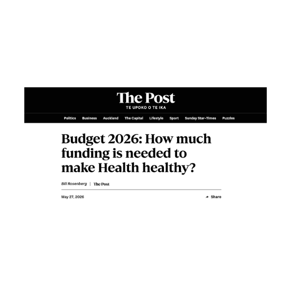 The Post: Budget 2026: How much funding is needed to make Health healthy?