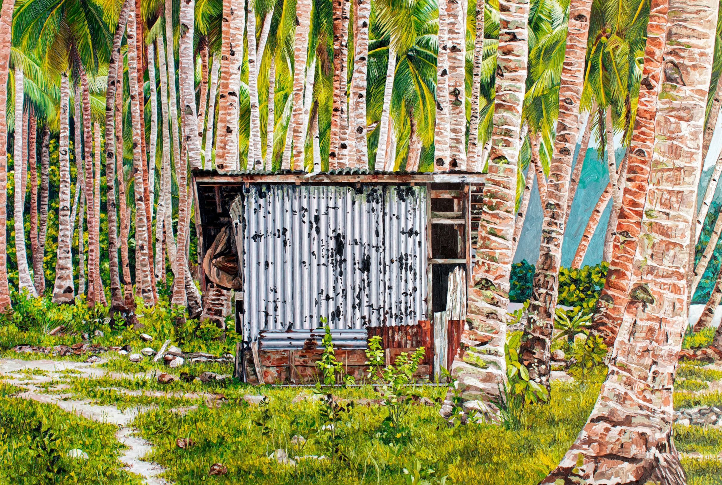 Still Standing -  Oil on Board, 60 x 51 cm, November 2025