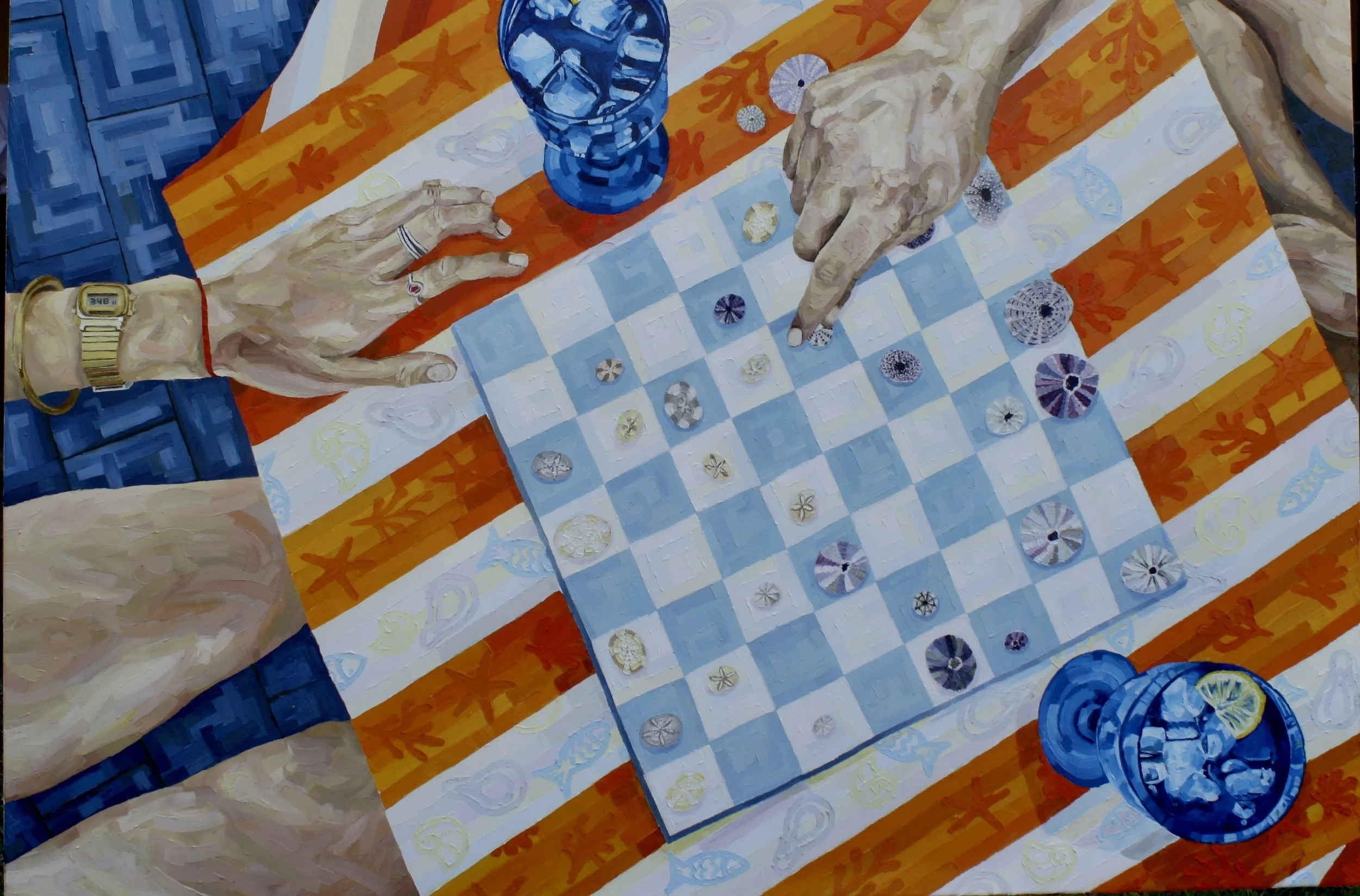 Shell Mate, Oil on Canvas, July 2025