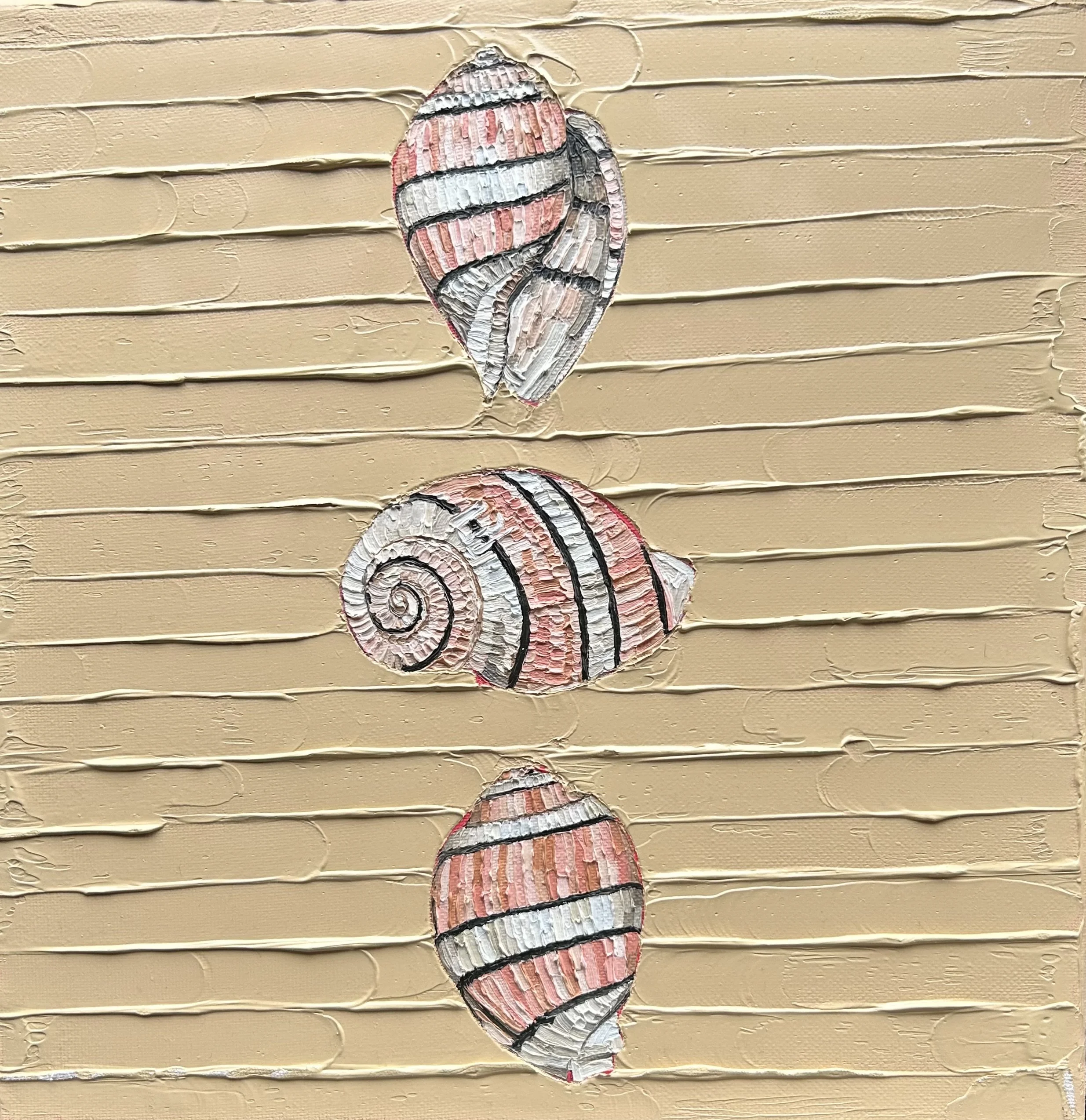 Oil on Canvas, 30 x 30 cm, August 2025