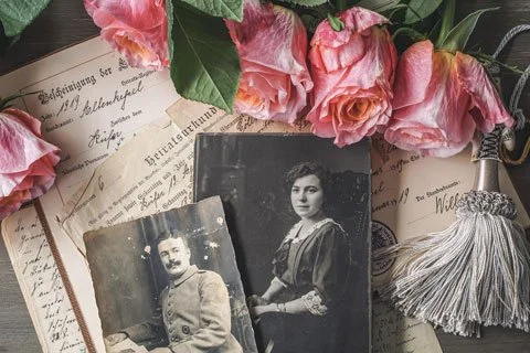 roses photos and documents