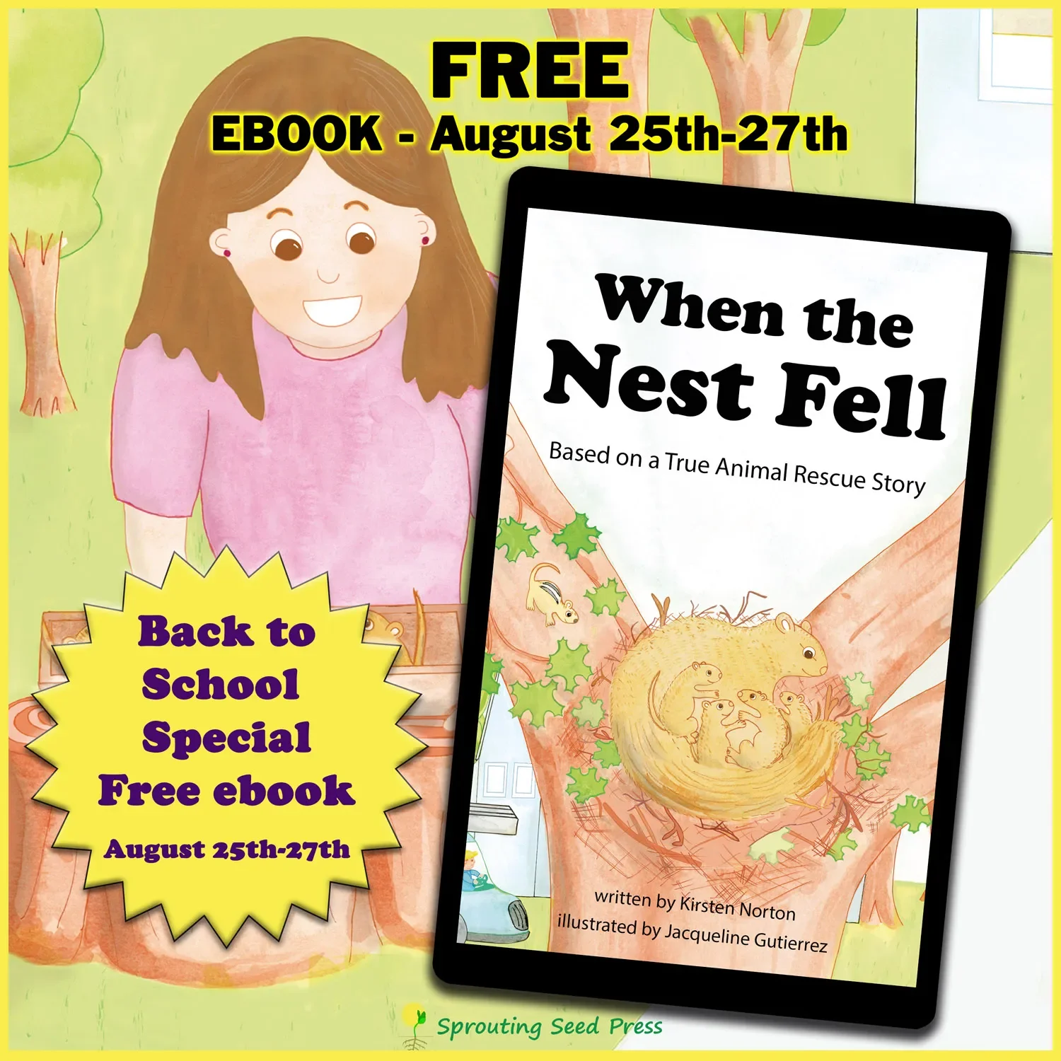 Back to School Free ebook Promotion When the Nest Fell