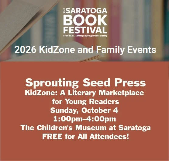 Saratoga Book Festival on October 4th