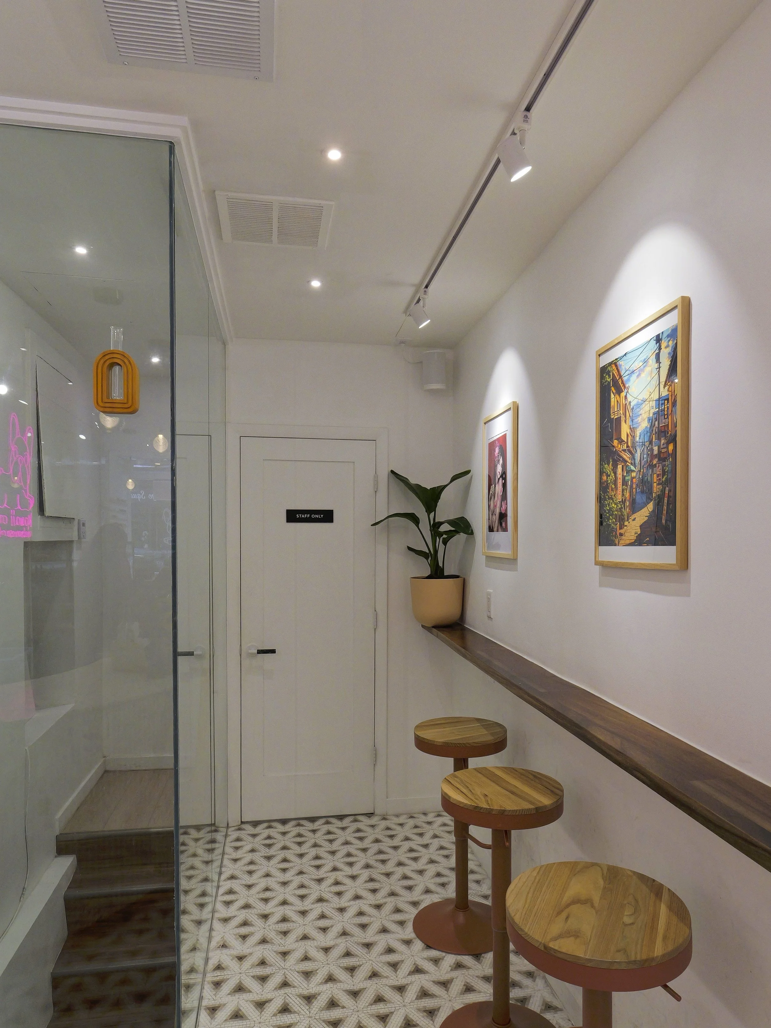 Coffee shop Cafe in Manhattan XZ design build nyc Modern and japanese style