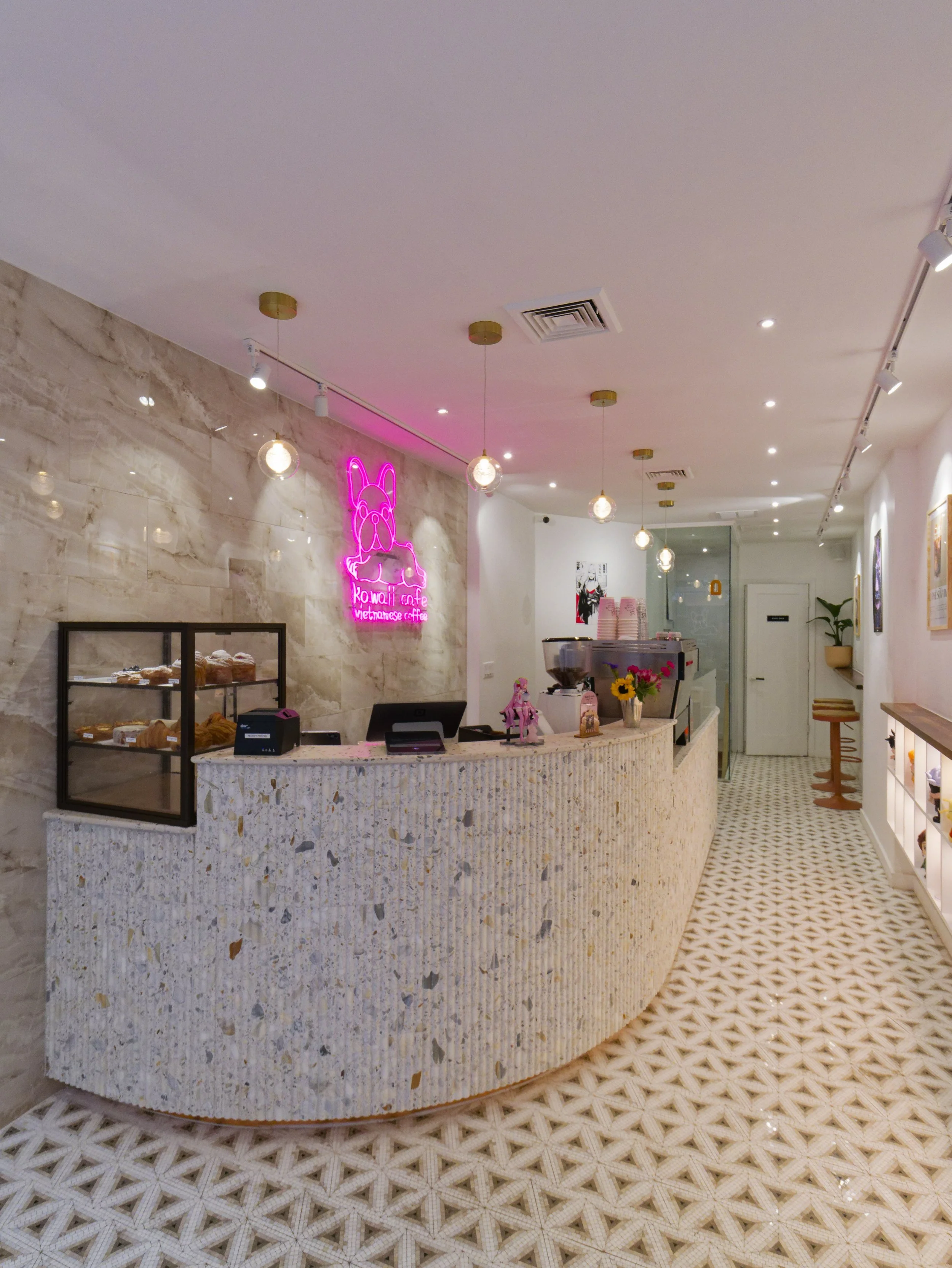 Coffee shop Cafe in Manhattan XZ design build nyc Modern and japanese style