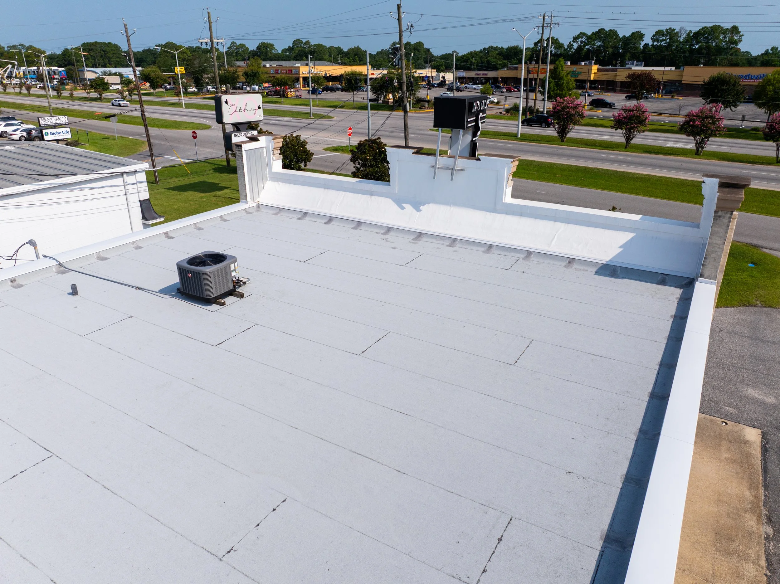 Commercial Roofing services provided by Precision Roofing & Sheet Metal LLC