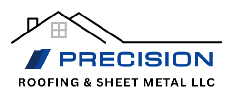 Precision Roofing & Sheet Metal LLC logo.