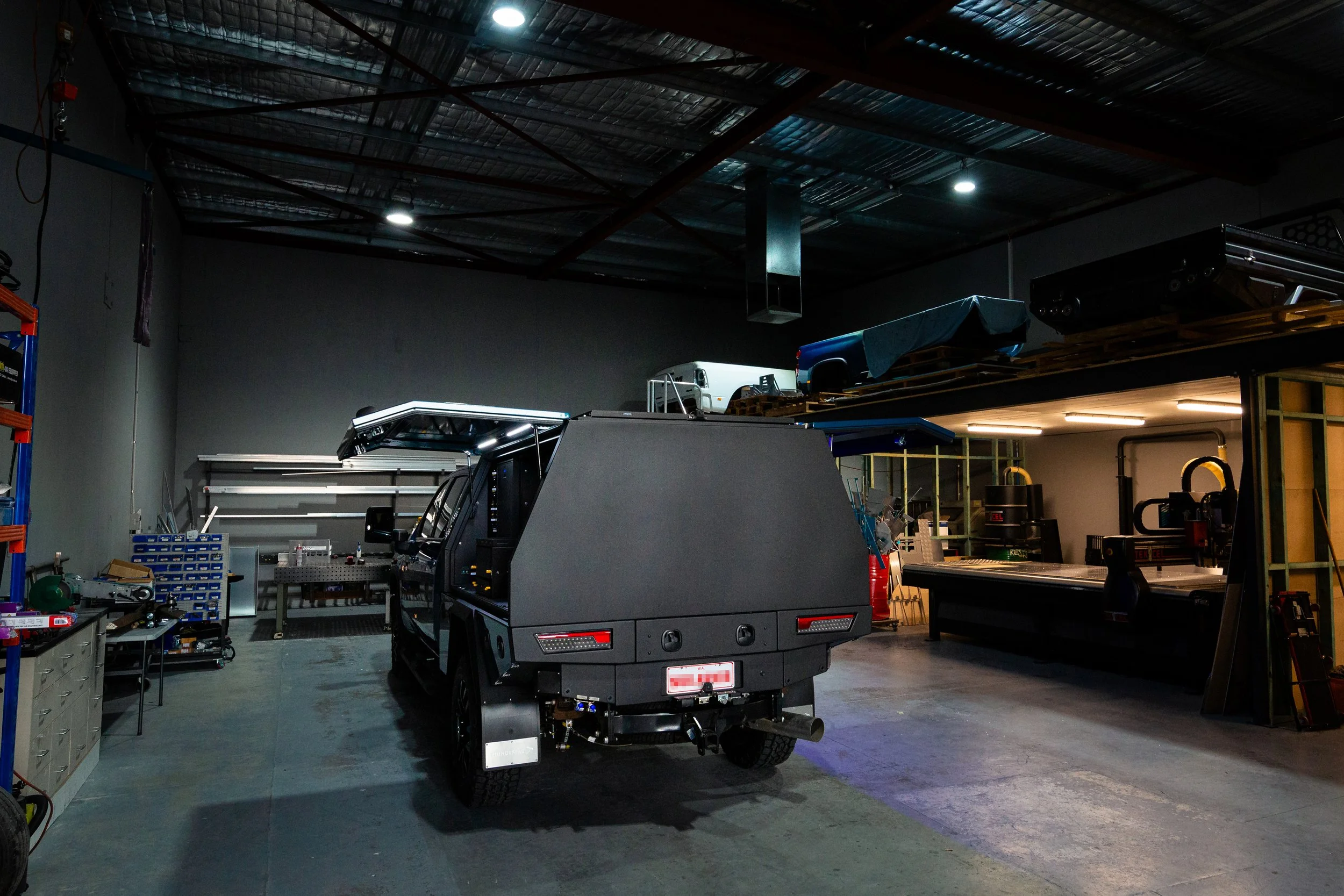 Thunderfab Canopy Build, Perth