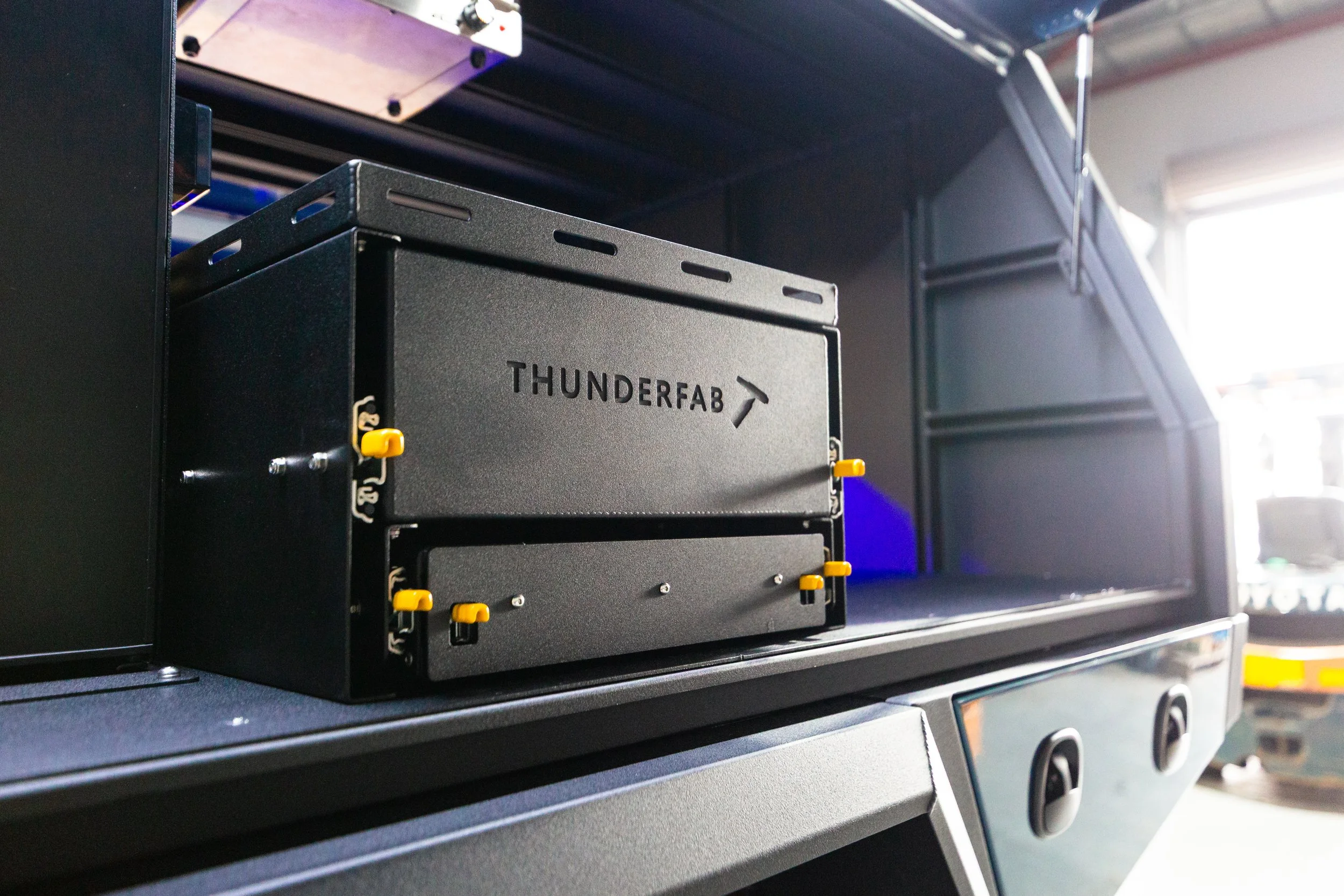 Thunderfab draw set in canopy, Perth