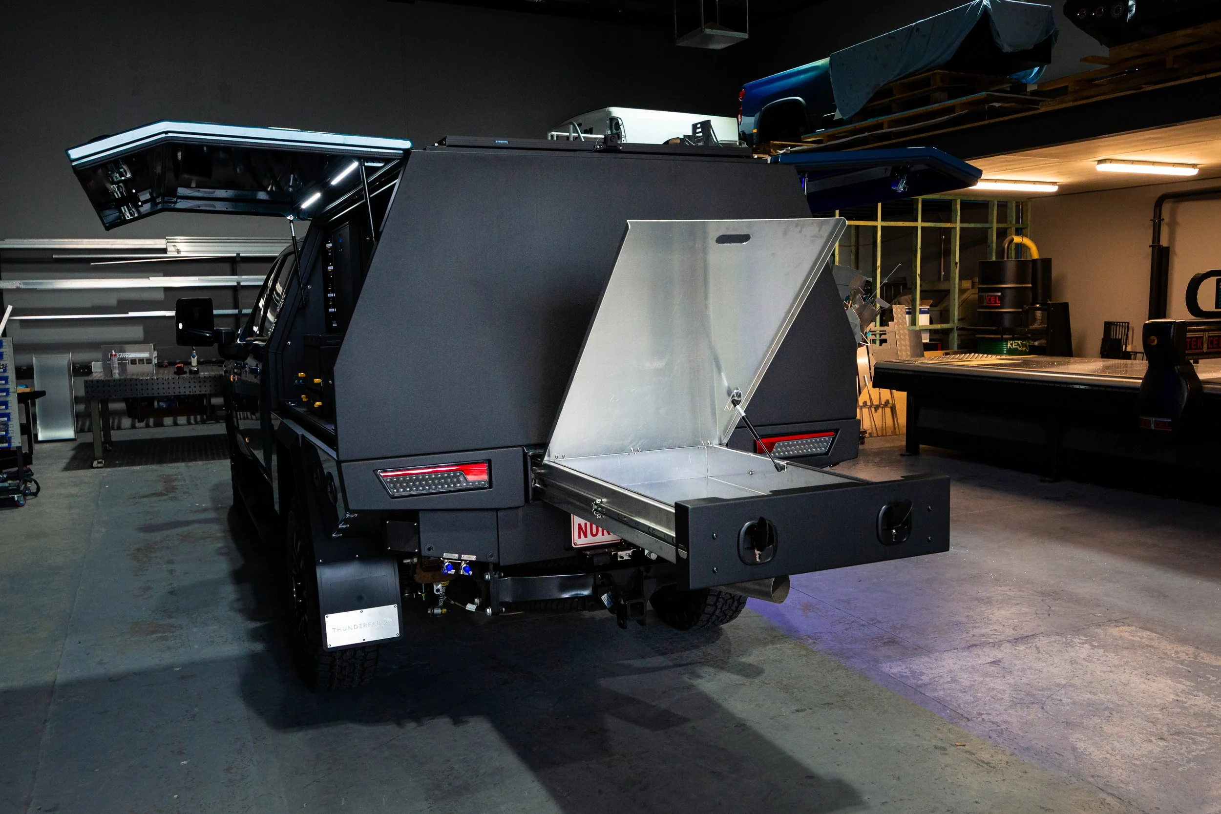 Thunderfab draw system, Perth