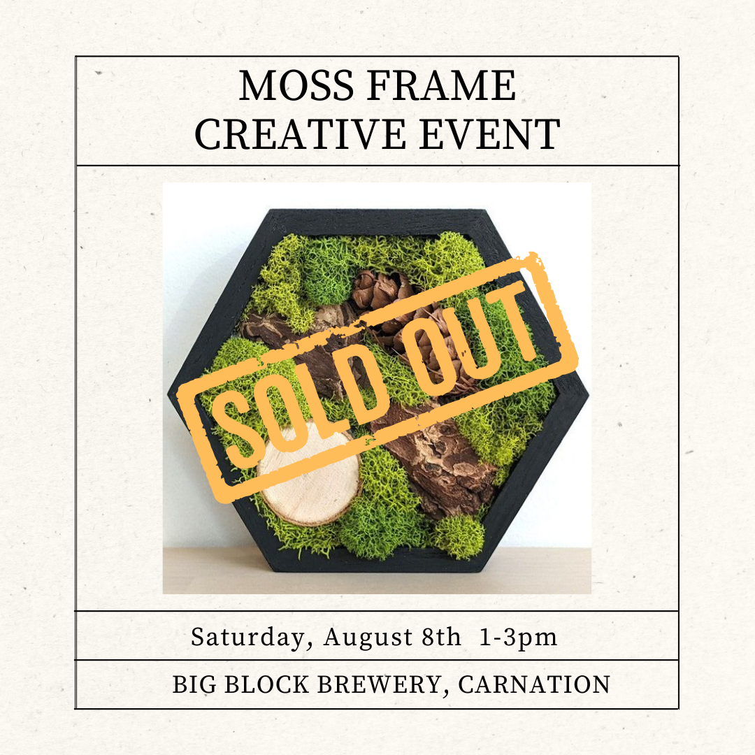 August 8  •  Creative Event •  Big Block Carnation