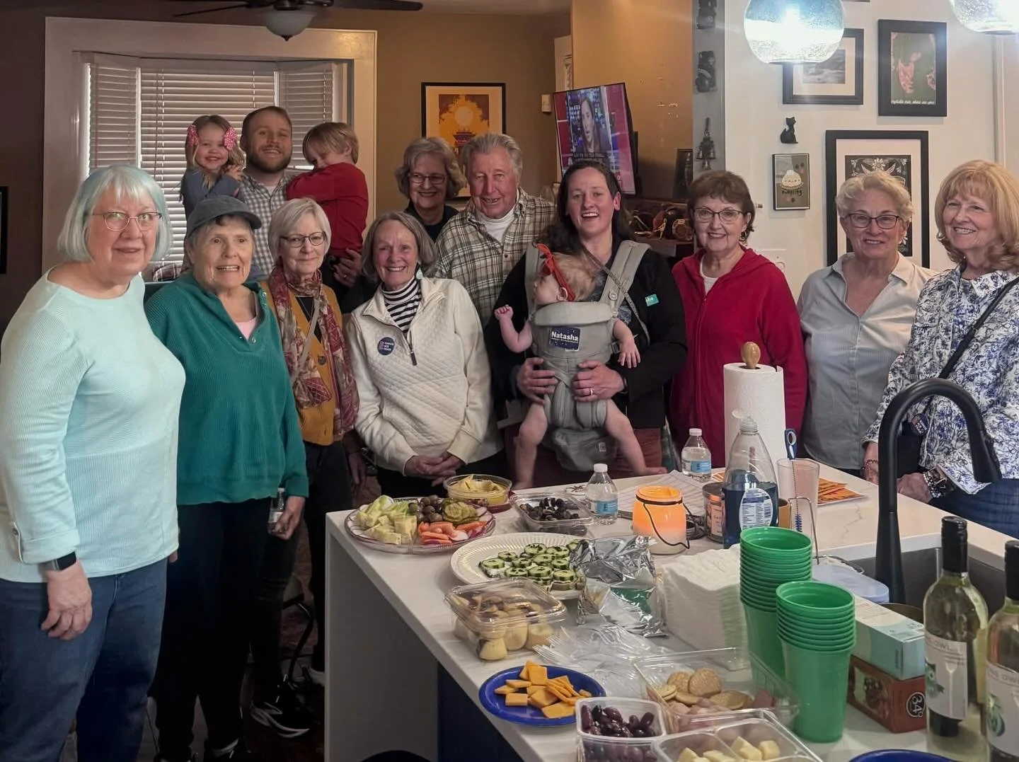 Great house party last night talking about how to take our message to every part of this district. Thank you all who came out. We are going to win this by taking nothing for granted and listening to everyone.