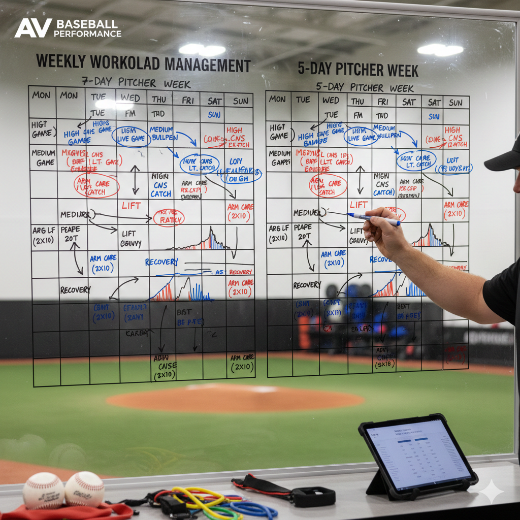 Weekly Workload Management in Baseball: What Most In-Season Throwing Schedules Get Wrong