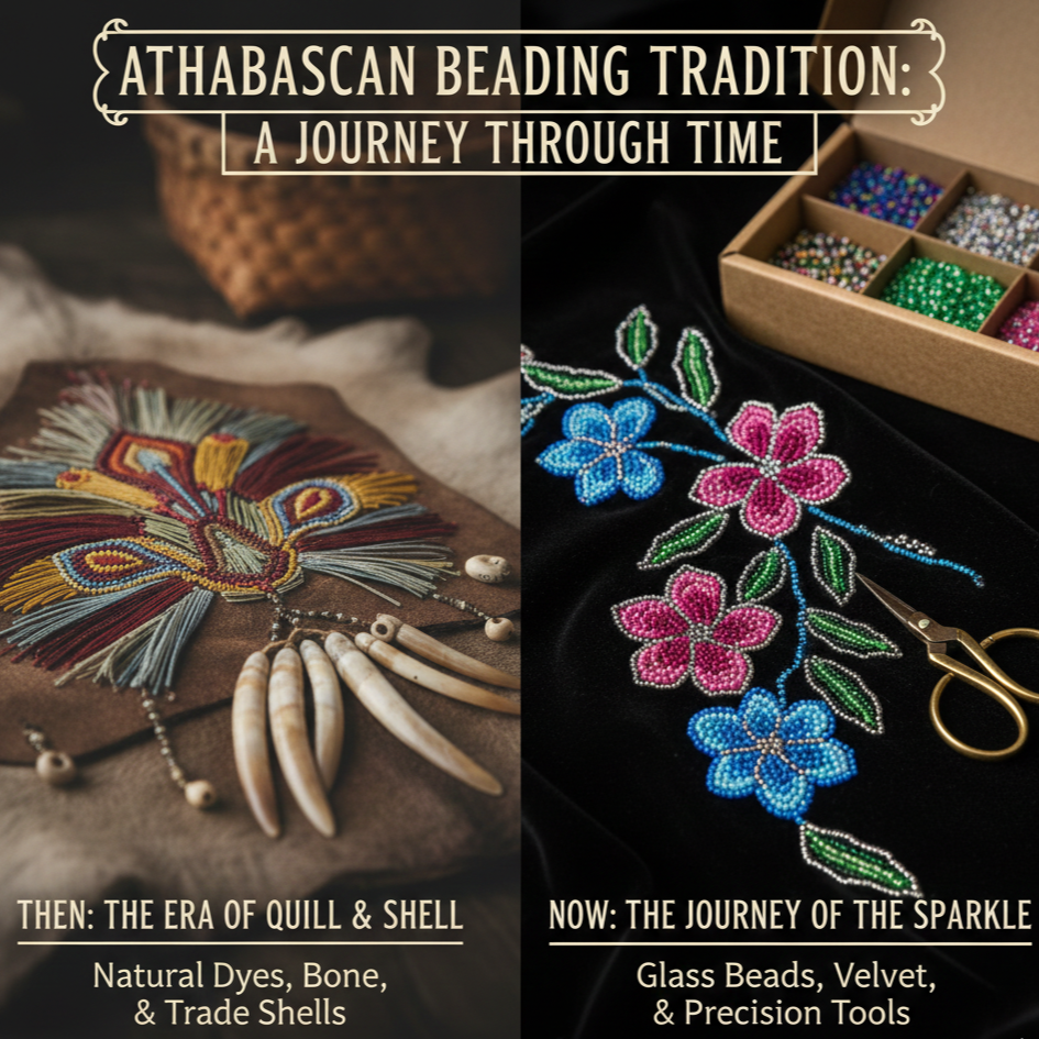 The Journey of the Sparkle: A History of Athabascan Beading