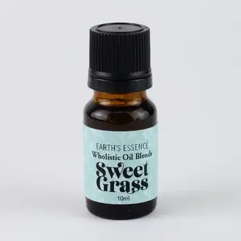 Earth's Essence Collection Healing Oil Blend - Sweet Grass Scent, 10ml