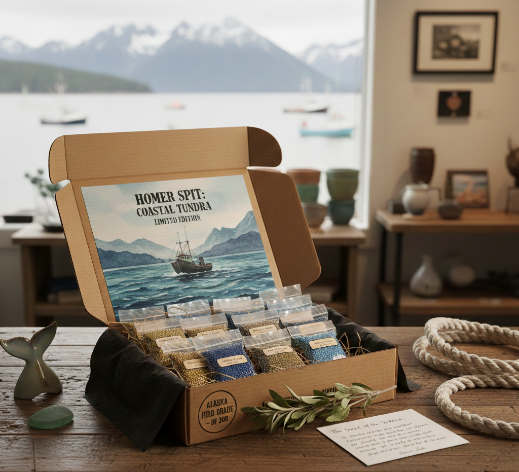 The Coastal Collection - 450g of Beads