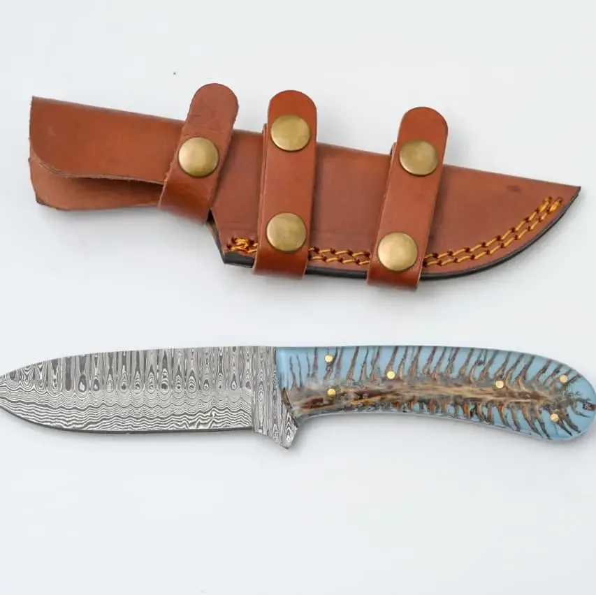The Gwich’ya zhee Skinner (Blue Resin & Bone)