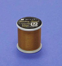Miyuki Nylon Beading Thread — Gold (Size B)