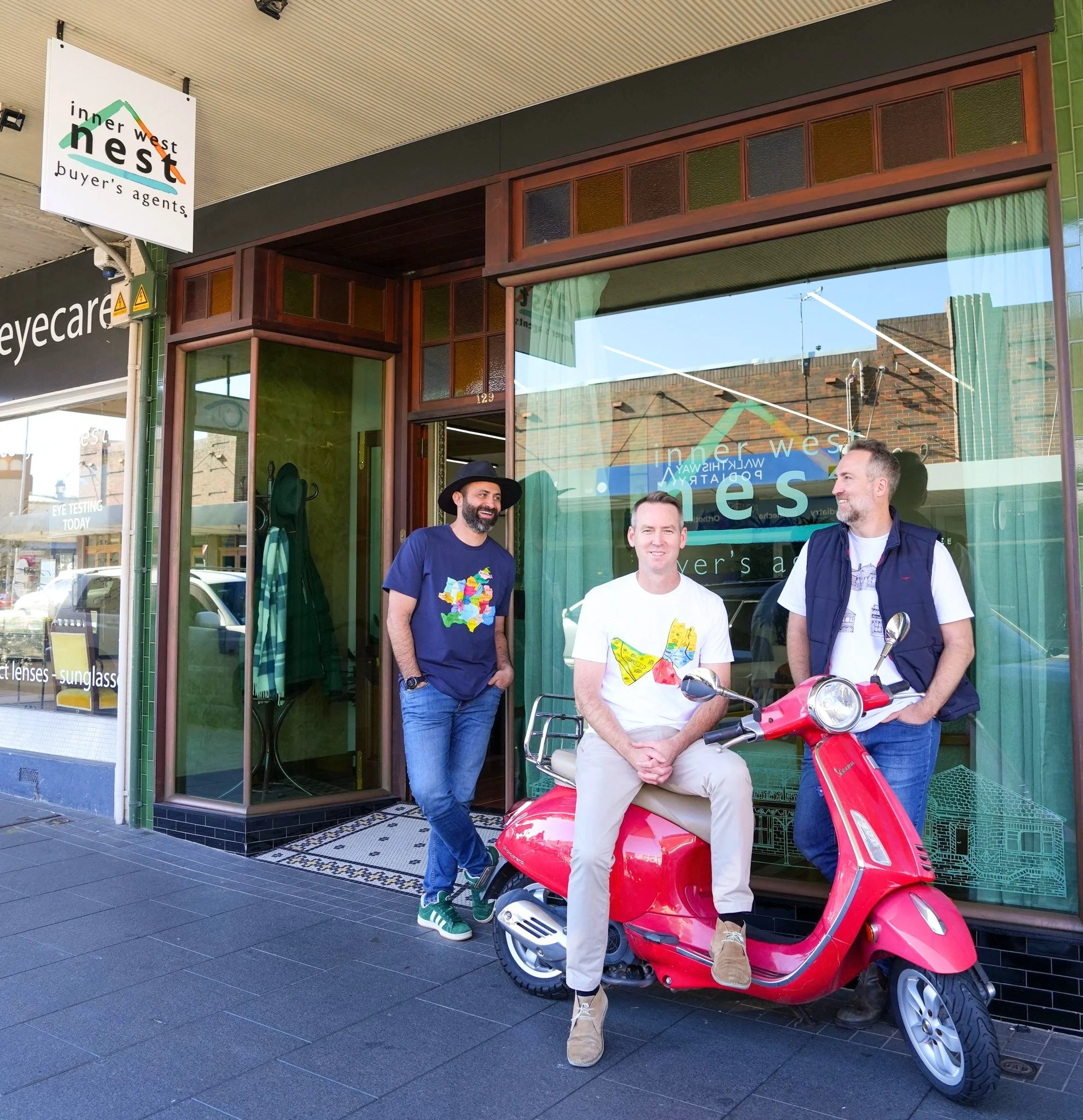 Inner West Nest Shop Shirts - Designed by Mal.