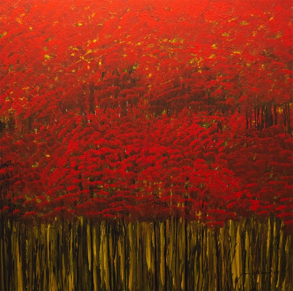 Leyes de la sabiduría 
150 x 150 cms - Acrylic on canvas   
 Inquire 