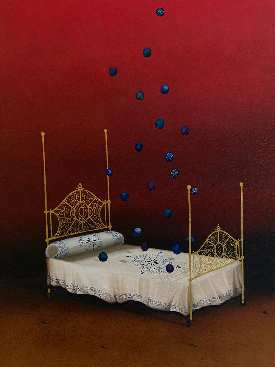 La Cama 
60 x 40 cms - Óleo sobre tela  
 Inquire 