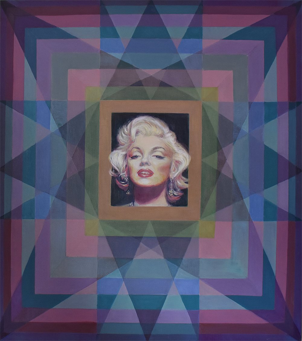 Marilyn 
125 x 140 cms - Temple y óleo s/lino  
 Inquire 